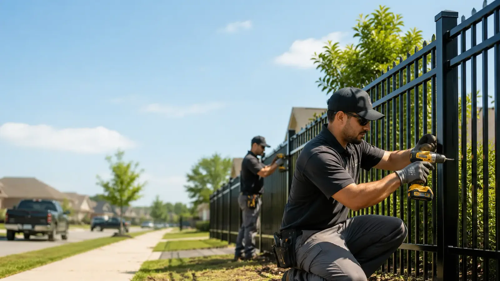 Metal Fence Installation in Rochester, IN